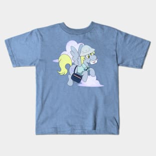 Derpy the mail pony Kids T-Shirt